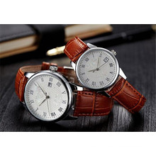 Yxl-712 Customized Logo Western Quartz Wrist Watch Couple Lovers Pair Watches